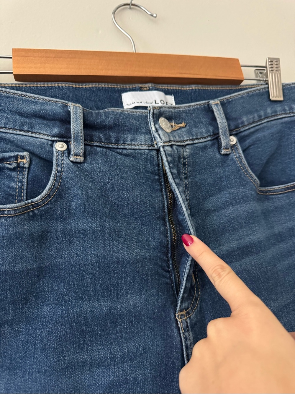 LOFT The Kick Crop Jeans 30/10 - Picture 5 of 14